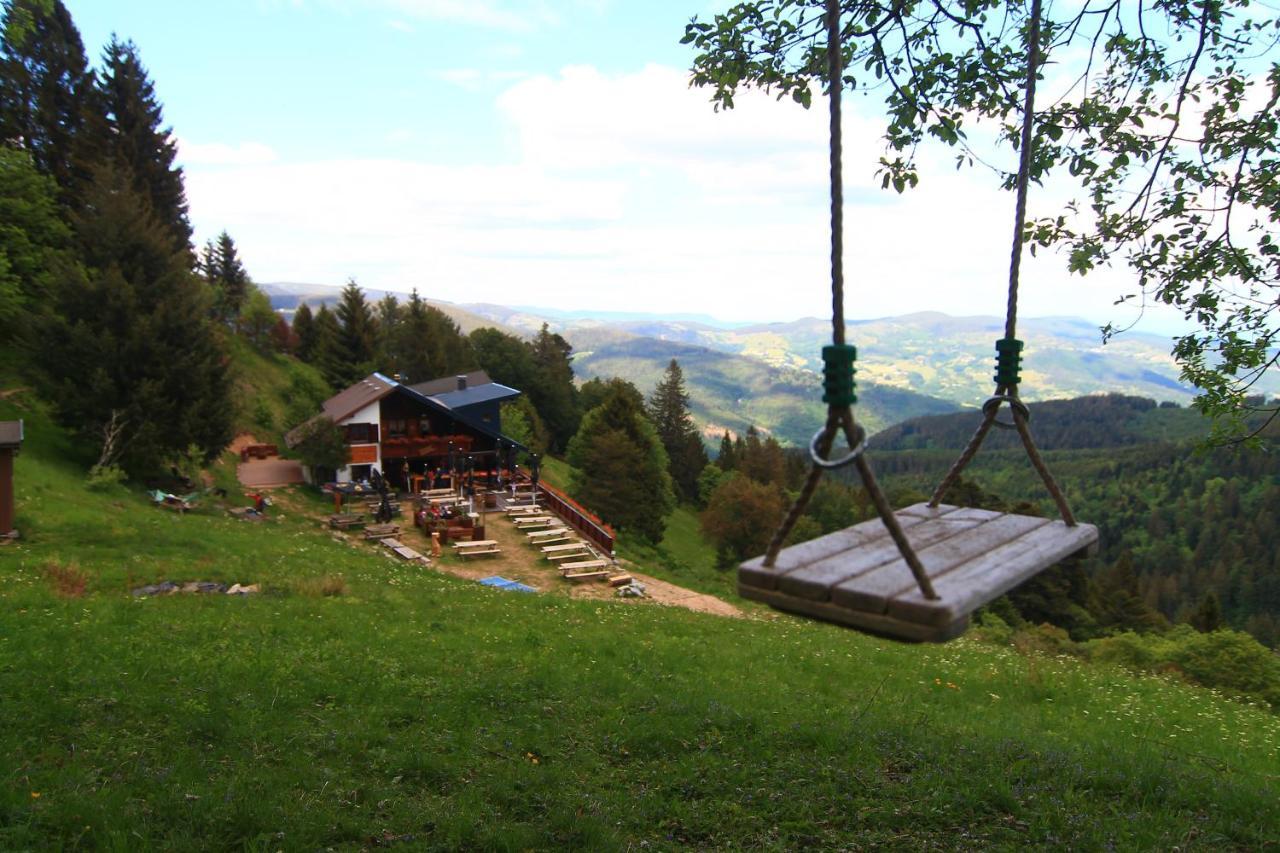 Le Schallern - Acces A Pieds Depuis Le Gaschney Acomodação com café da manhã Muhlbach-sur-Munster Exterior foto